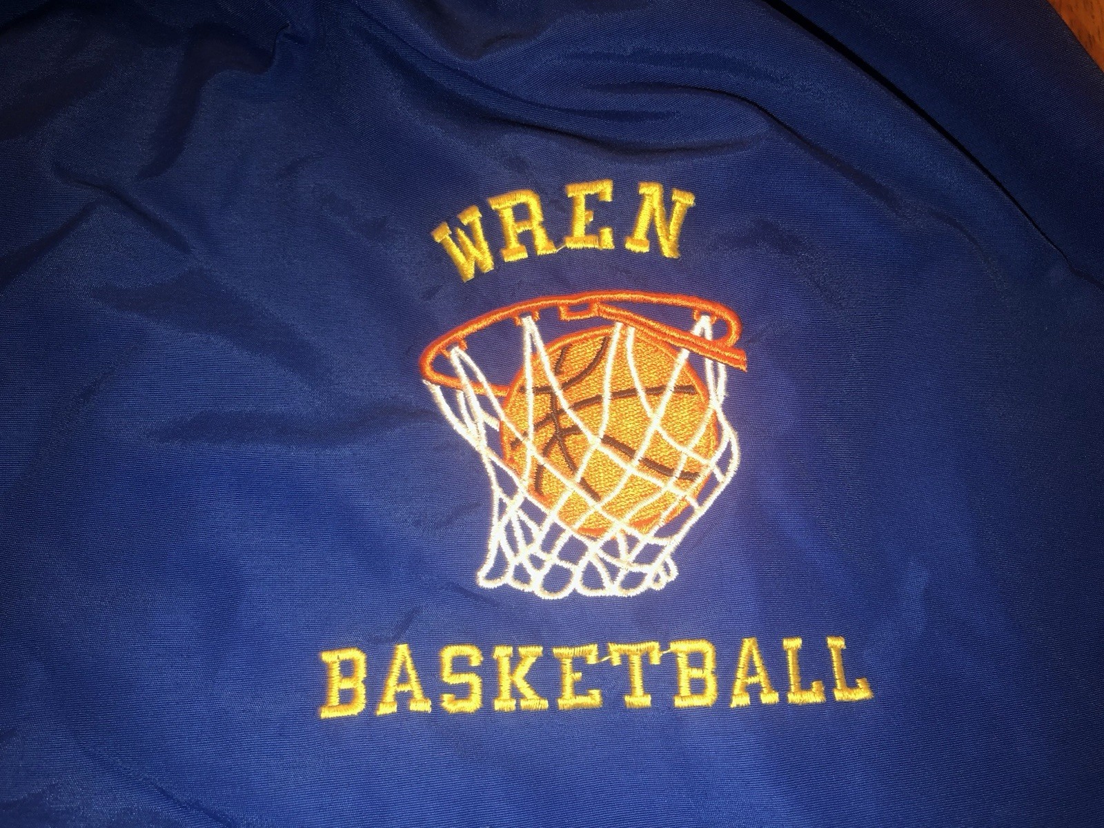 Vintage Boathouse Wren High School Basketball Warm-Up Suit Jacket Pants USA