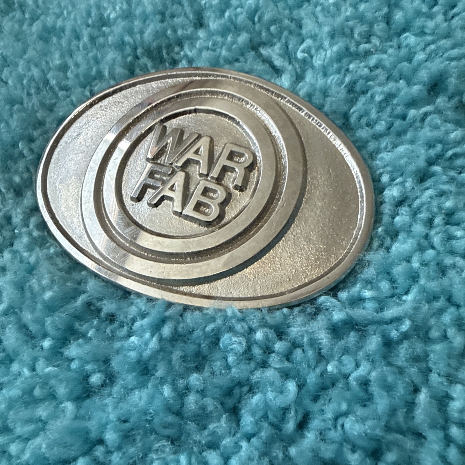 DYNABUCKLE WAR FAB SOLID BRASS BELT BUCKLE 3.5″X2.5″!!!!