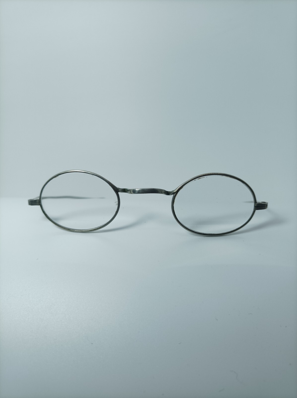 Antique eyeglasses, frames, oval, Victorian era, hyper vintage, very rare