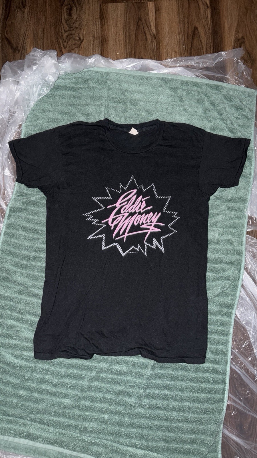 Eddie Money No Control Tour 1982 vintage shirt tagged XL