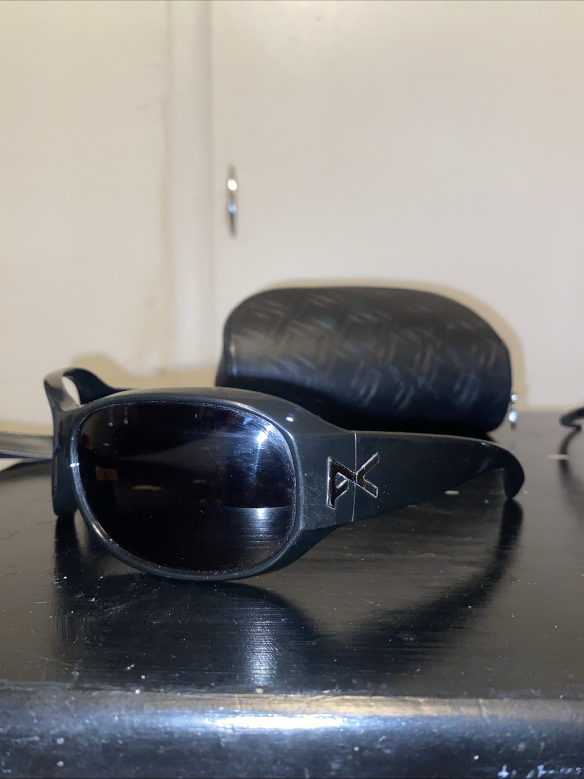 ANON Burton Rufus Black Sunglasses Unisex Vintage Shades FRAMES Only !!!
