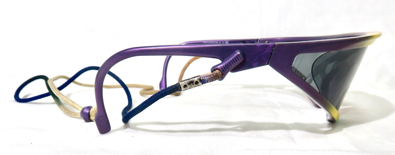 Vintage Carrera, Austria 5496 80 110, 1980s sport mask sunglasses RAINBOW READ