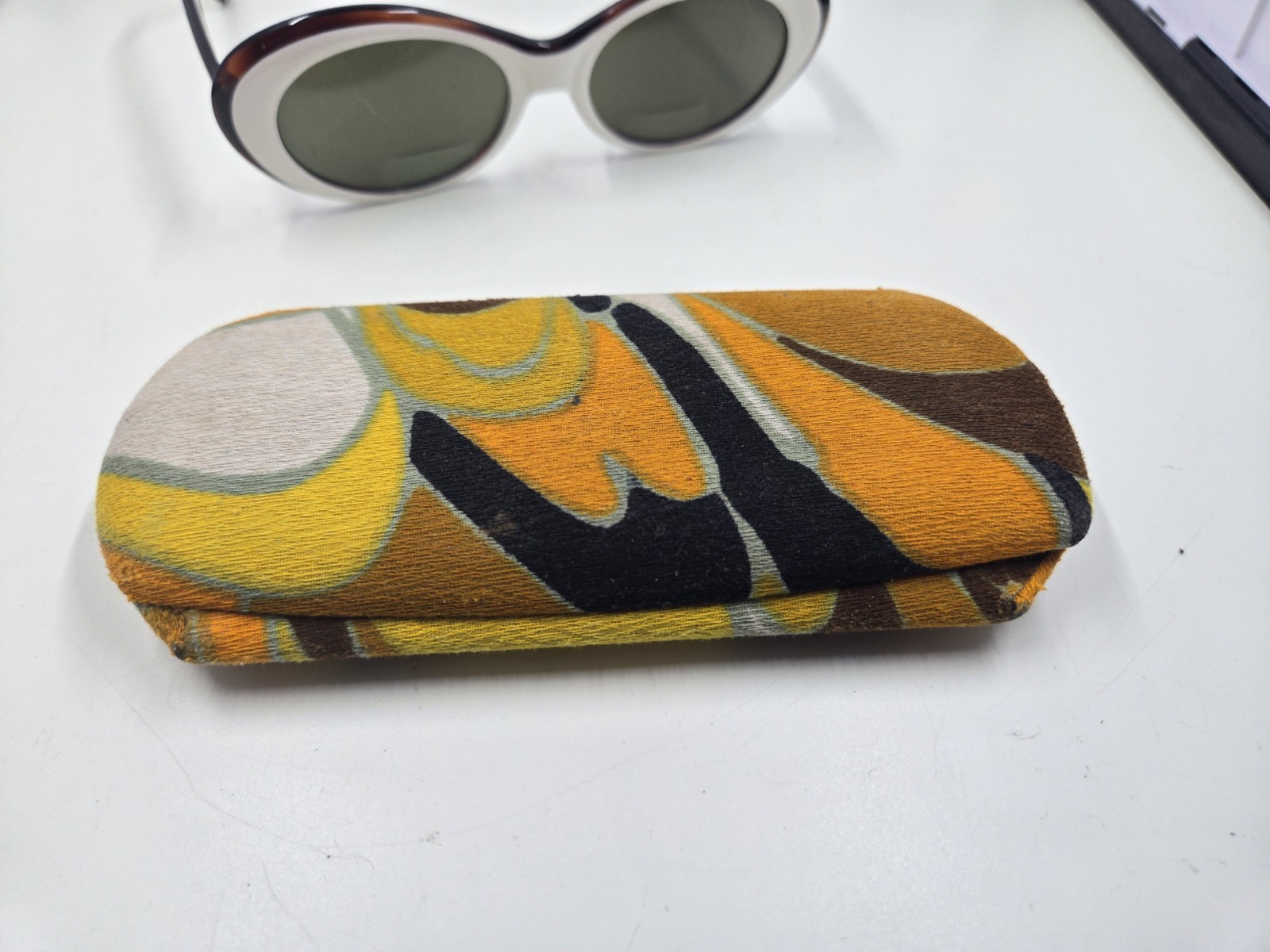 Vintage American Optical Beware True Color Sunglasses Black White 1960s Rare USA