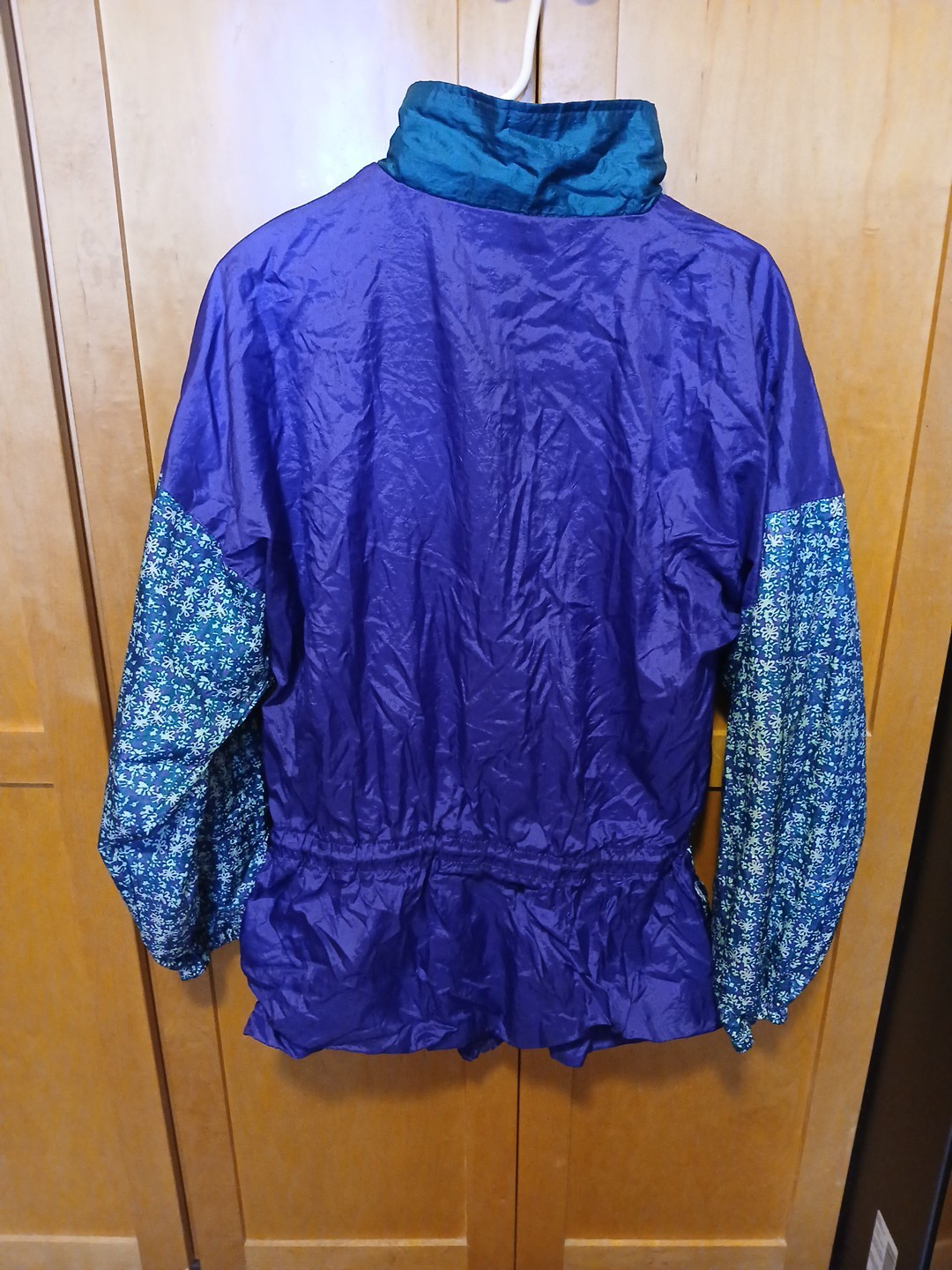 Vtg 80s 90s Honors Track Suit M Windbreaker Jacket Pants Retro Colorblock Geo