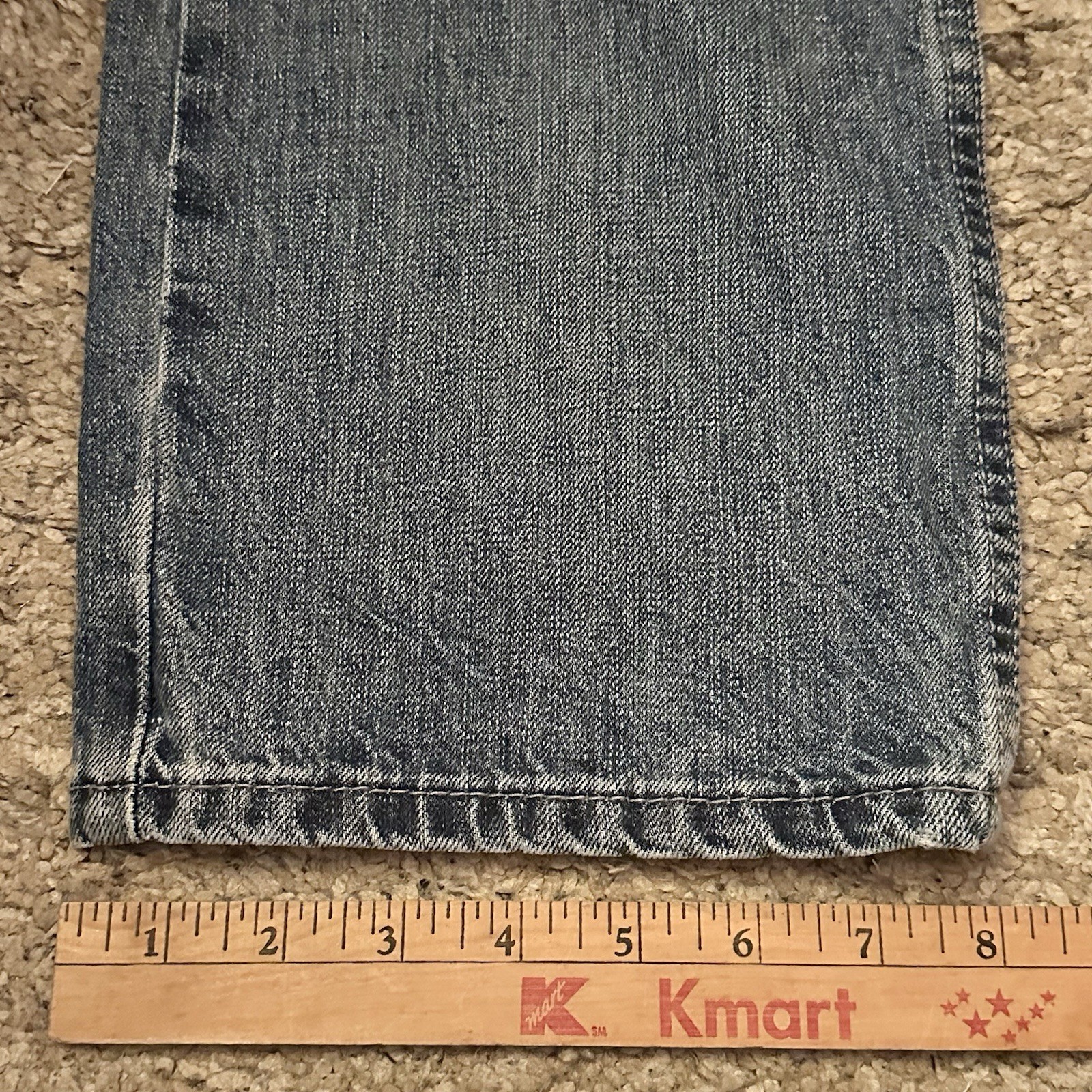 Vintage 90s Levi’s 514 Men’s Size 36×34 Blue Slim Fit Straight Leg Denim Jeans