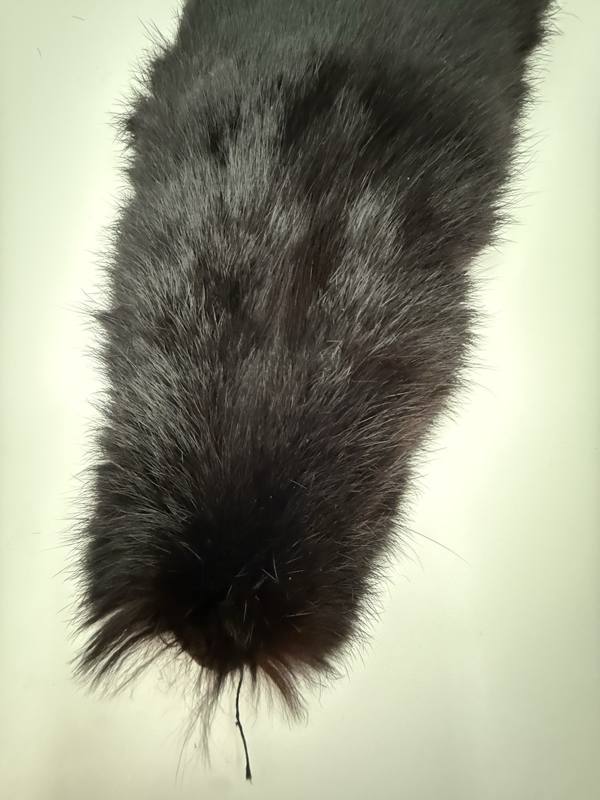 Vintage 14″ Dark Brown Mink Fur Collar