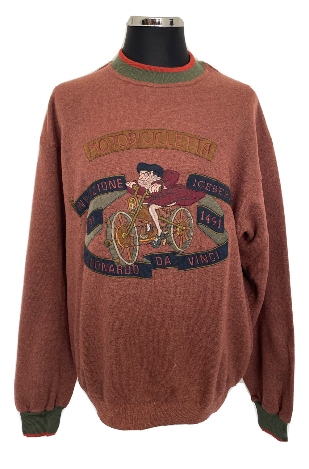 ICEBERG MENS MAN SWEATER VINTAGE SWEATER JUMPERS JHB499 JUMPER