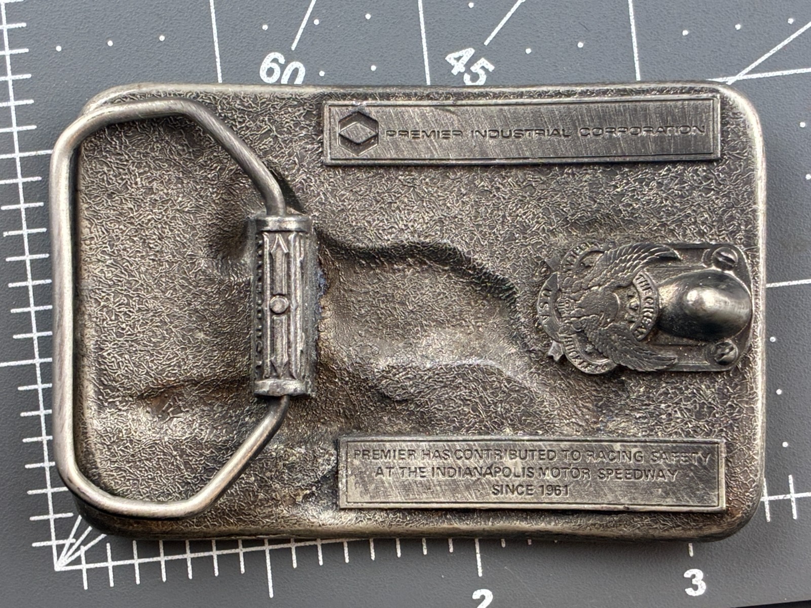 Indianapolis 500 Great America Buckle Company, Premier industrial Belt Buckle JH