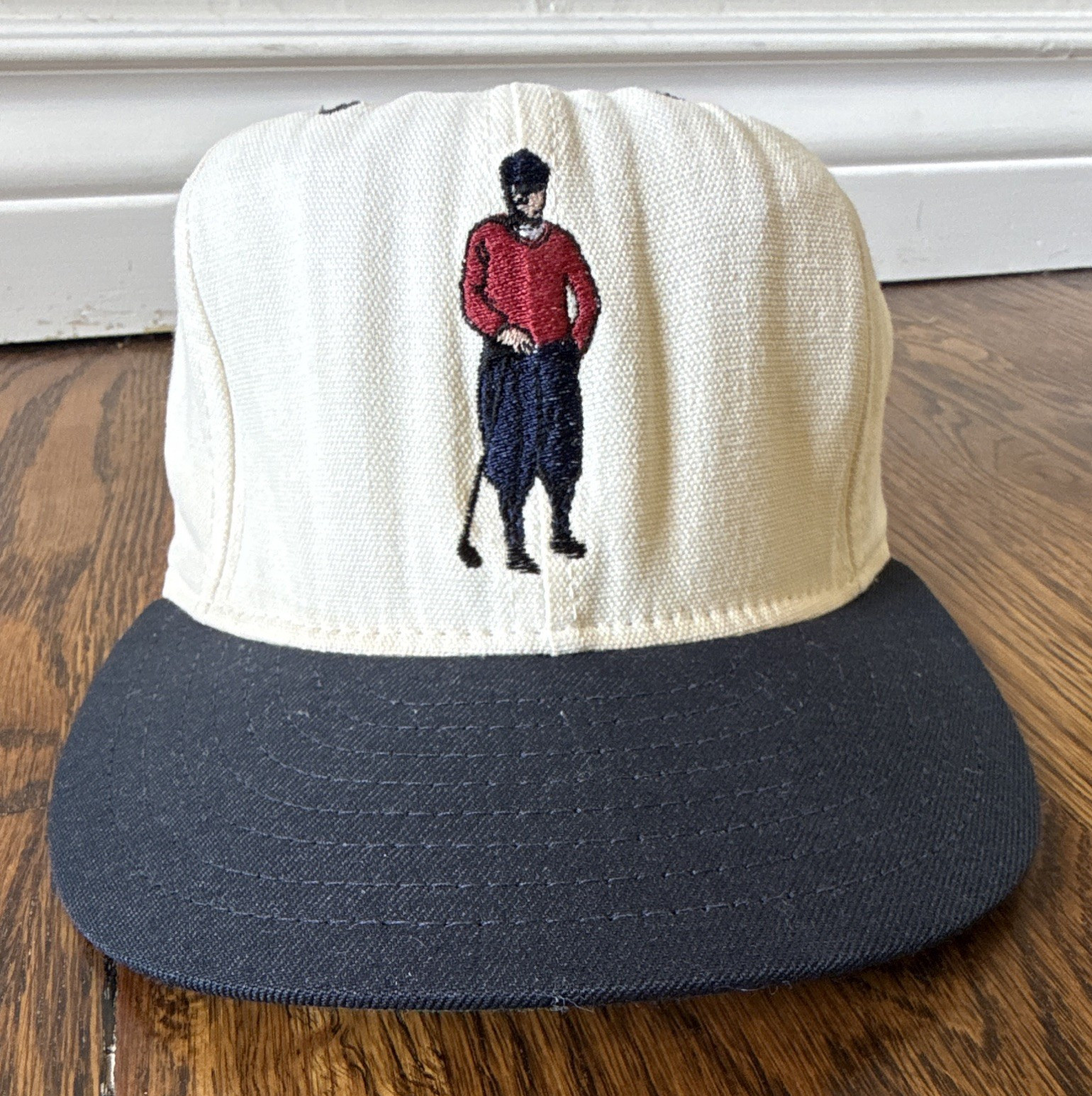 VTG Classic Metal Clasp Sir Benjamin Sportswear Golf Adjustable Leather Dad Cap
