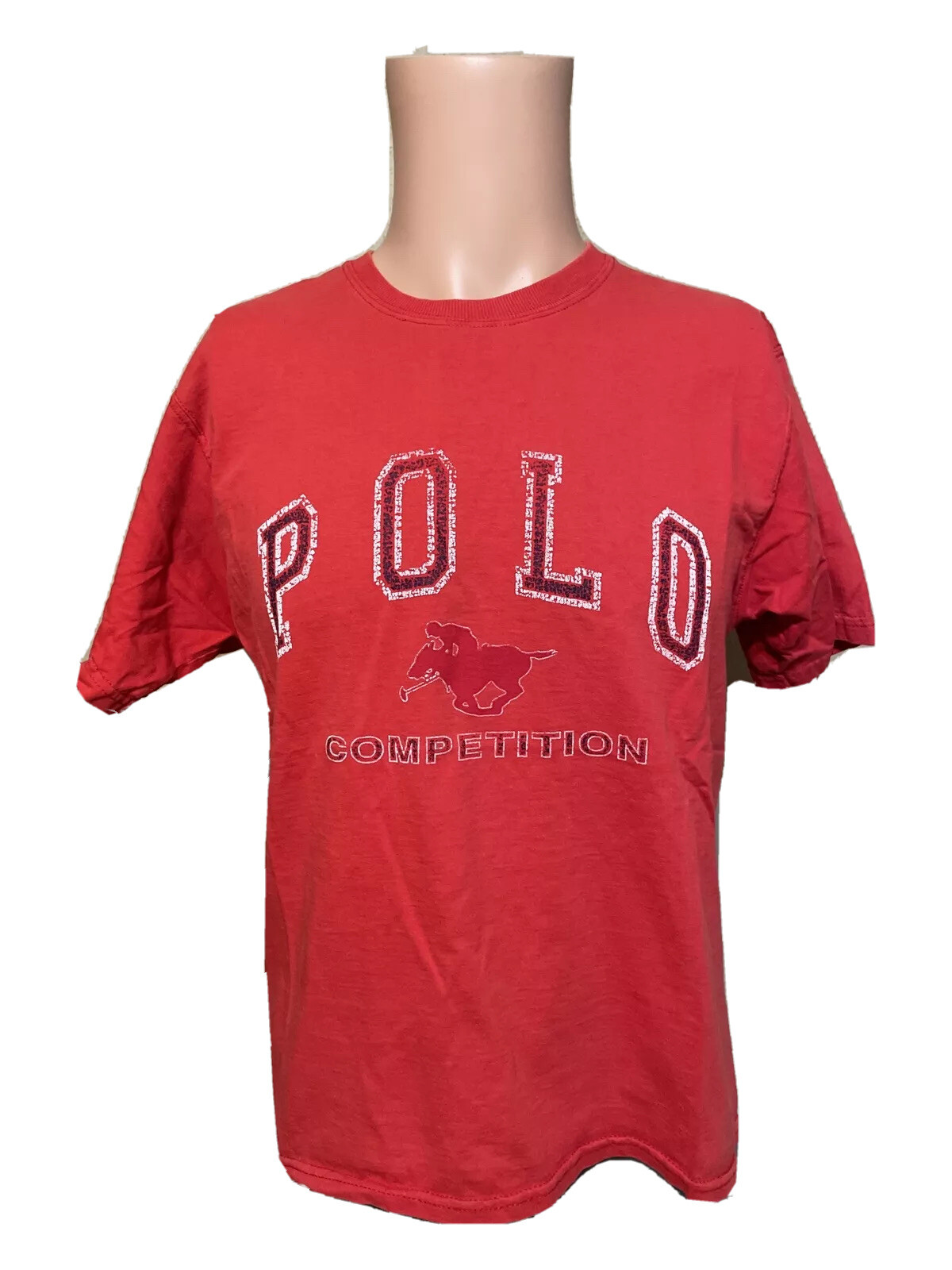 Vintage 90’s POLO COMPETITION Shirt Size Medium Mens