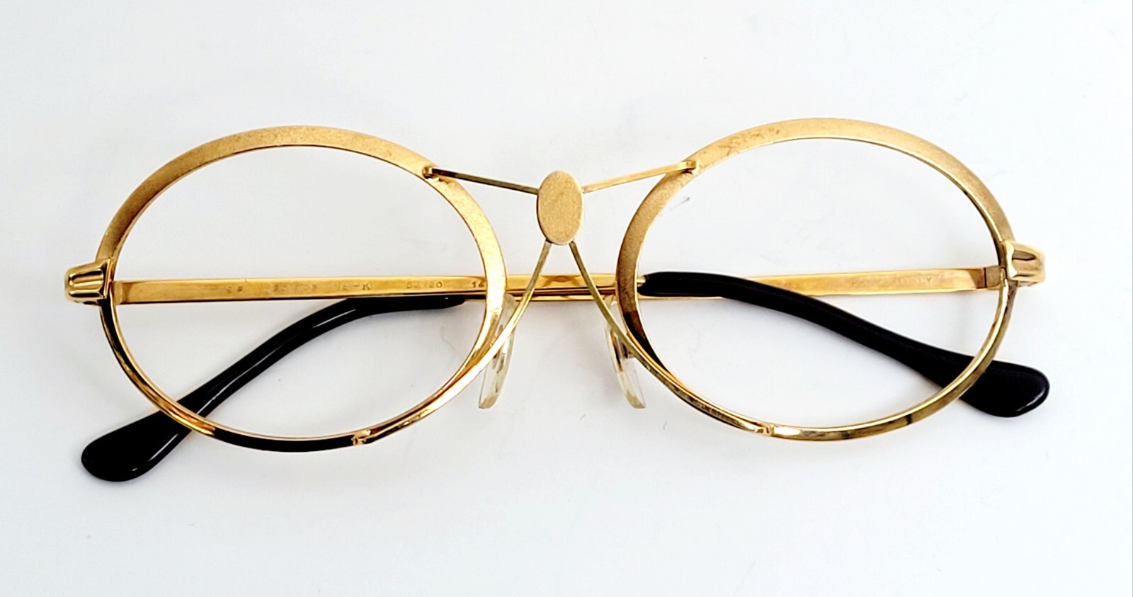 OP 18k 20/000 GP Carra Vintage Gold Sunglasses Frame Only Italy 228