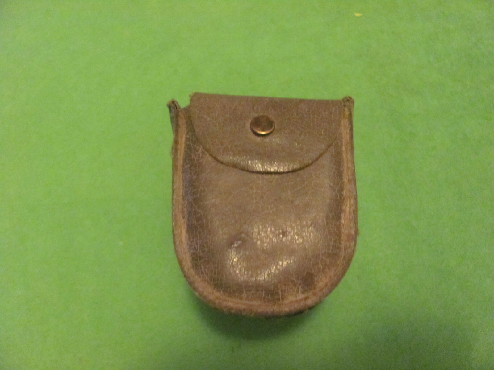 Antique / Vintage WWI? Fur Lined Pilot Aviation Goggles & Pouch.