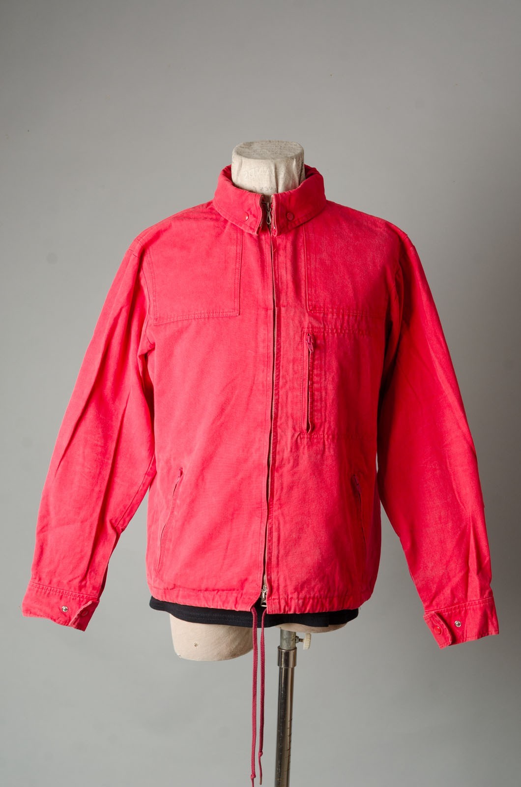 VTG 70s Elho Hidden Parka Sportswear Jacket RIES Zipper Size 50 100% Cotton
