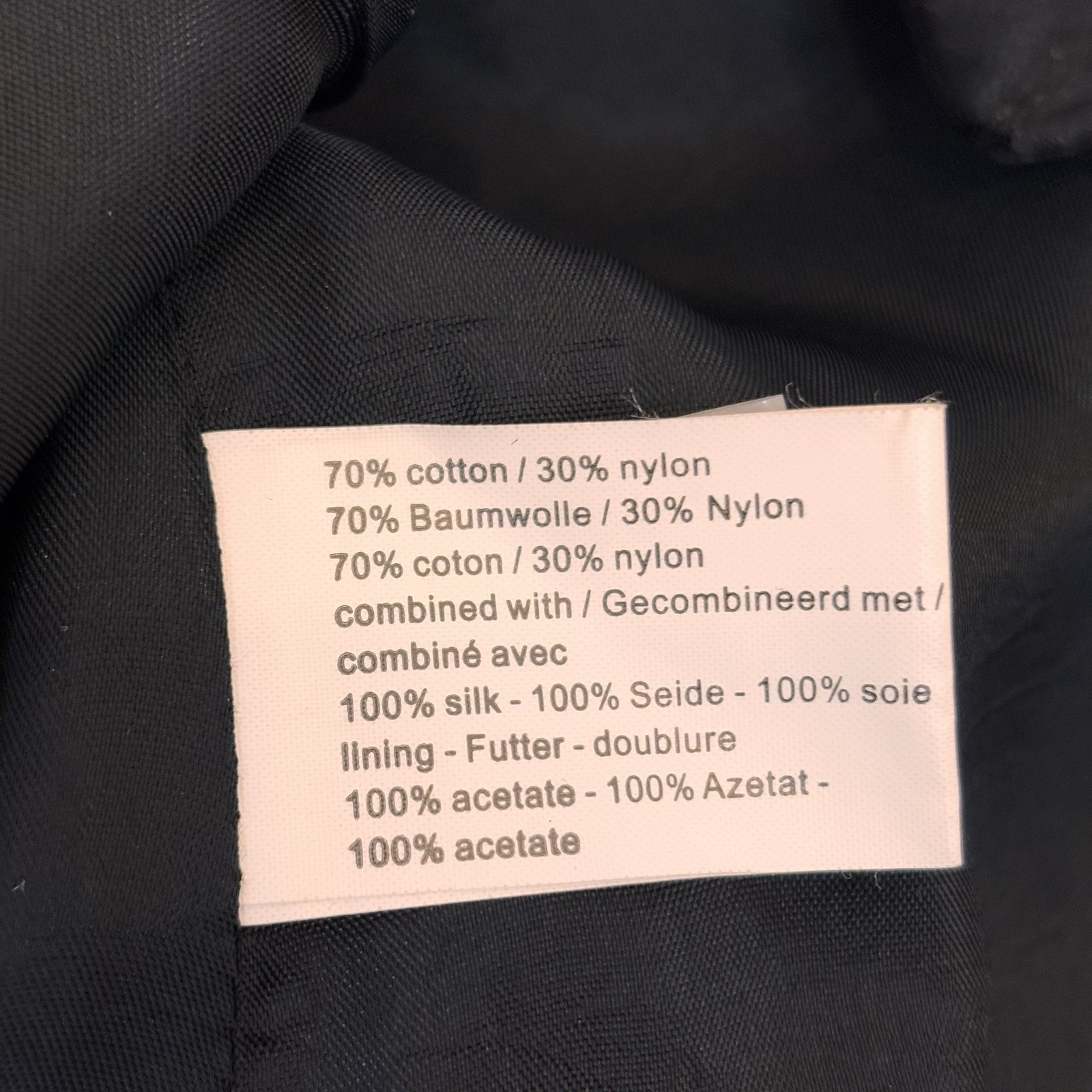 sandwich_ Vintage Edwardian Cropped Blazer Velvet And Silk Ruffle Trim Black 10
