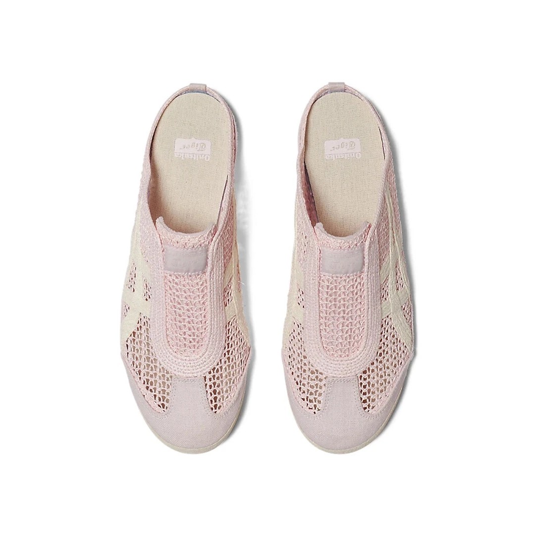 New Onitsuka Tiger MEXICO 66 SABOT CRYSTAL PINK CREAM 1183C123-700 New With Box