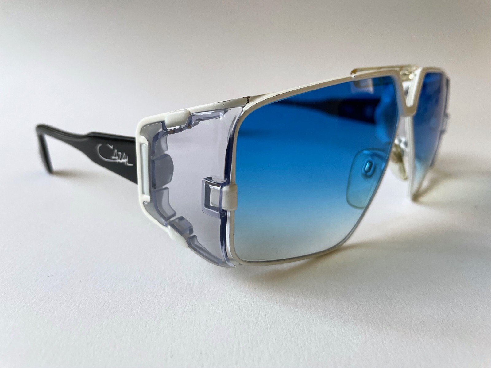 vintage CAZAL 951 cool 70 white sunglasses W. Germany hip hop boy 955