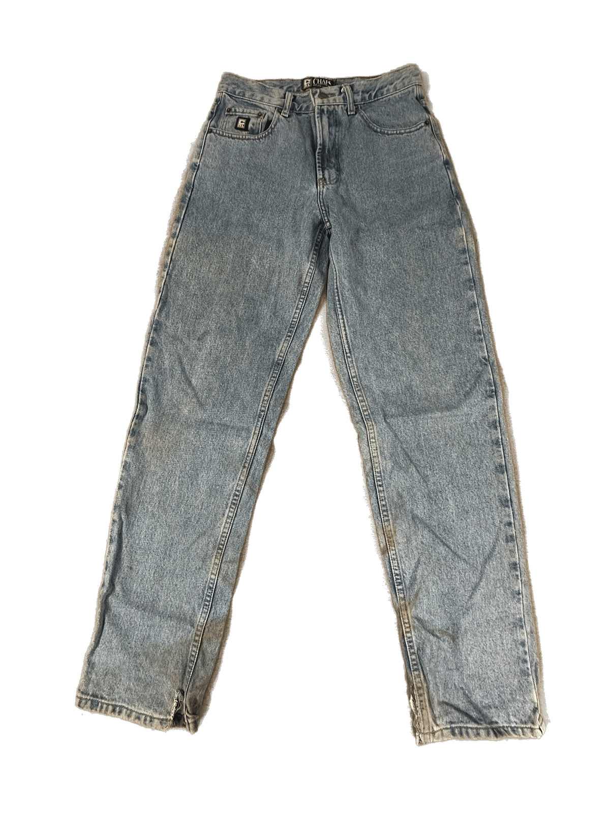 Vtg Chaps Ralph Lauren Mens Jeans 28×32 Blue Med Wash