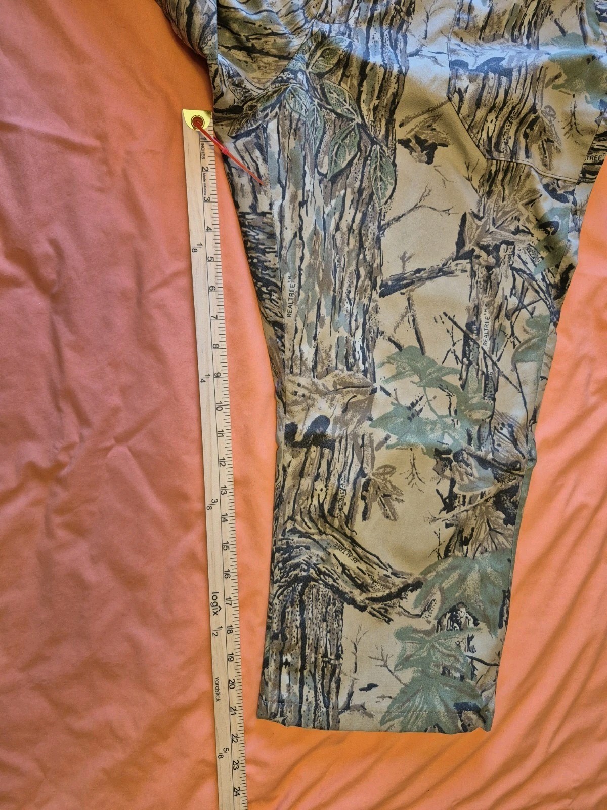 VINTAGE LL BEAN GORETEX REALTREE PANTS CROPPED 44” 43X22 MADE IN USA EXCL!