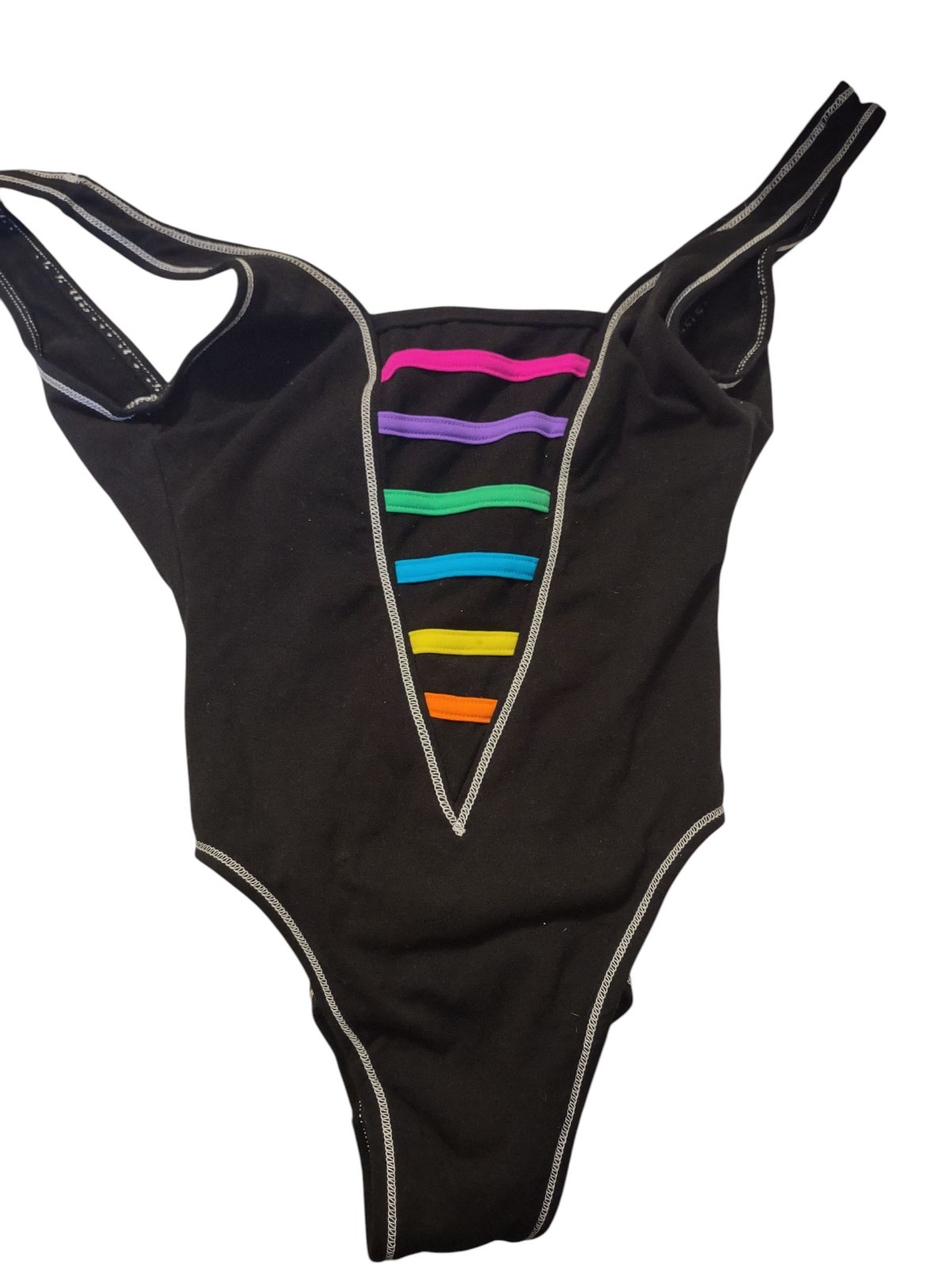 Vintage 90s J.R.T. Swimsuit 12 Casual Pool Swim Beach Vacation Retro Colorful