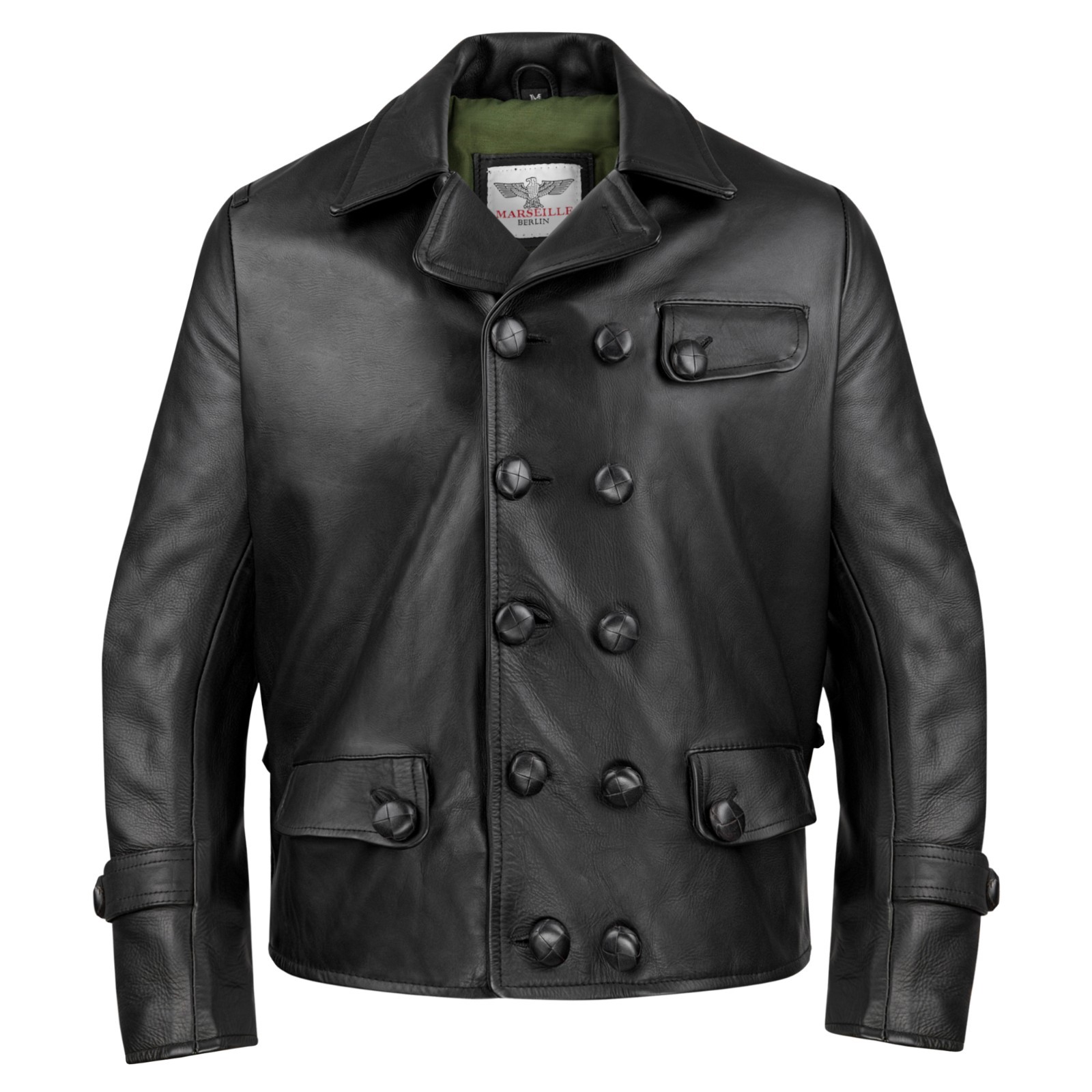 Aviator jacket Marseille real bull leather 2XL special model