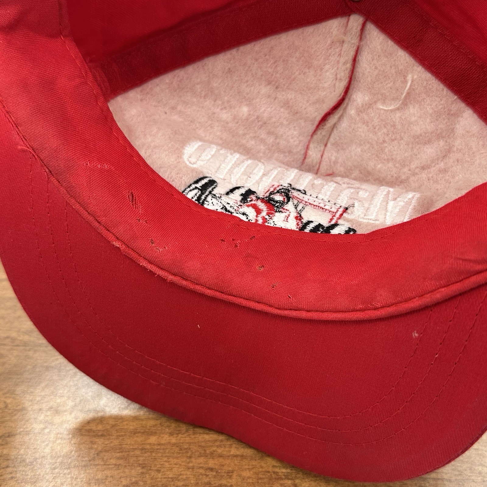 Vintage Marlboro Racing Team ’92 Snapback Truckers Embroidered Red Hat Cap