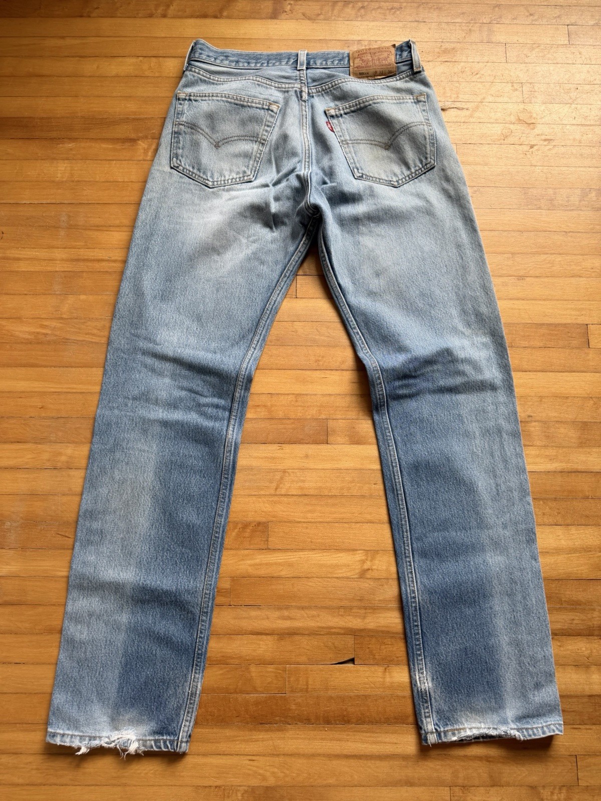 Vintage DISTRESSED LEVI’S 501xx Jeans WPL 423 Cotton Buttonfly Men Unisex 31×33